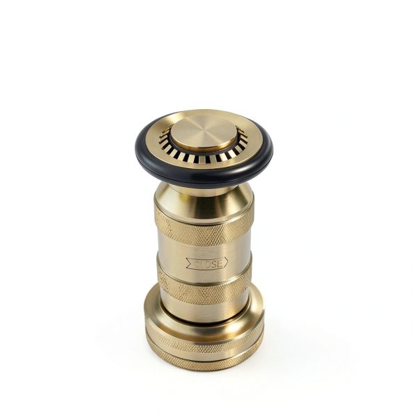 SpringSpray 1-1/2 inch Brass Fire Nozzle Industrial Fire-7