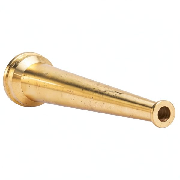 Fire Hose Nozzle Brass 1 1/2 Inch NPSH FireHoseDirect-1