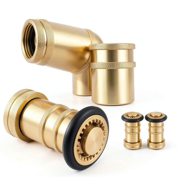 Brass Fire Hose Nozzle Shimeyao 1 Inch Precision-2