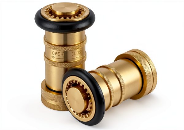 Brass Fire Hose Nozzle Shimeyao 1 Inch Precision-0