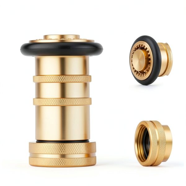 Brass Fire Hose Nozzle Shimeyao 1 Inch Precision-1