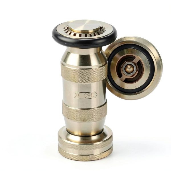 Happy Tree Brass Fire Hose Nozzle 1.5" NST/NH-1