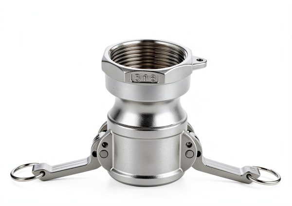 Pelopy Fire Hose Nozzle Aluminum Style Red 1.5 Inch-2