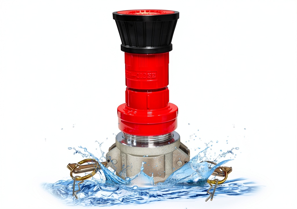 Installing ZYfire fire hose nozzle