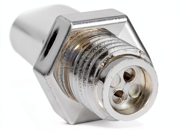 FUNOMOCYA Fire Hose Nozzle Silver Metal Industrial Safety-5