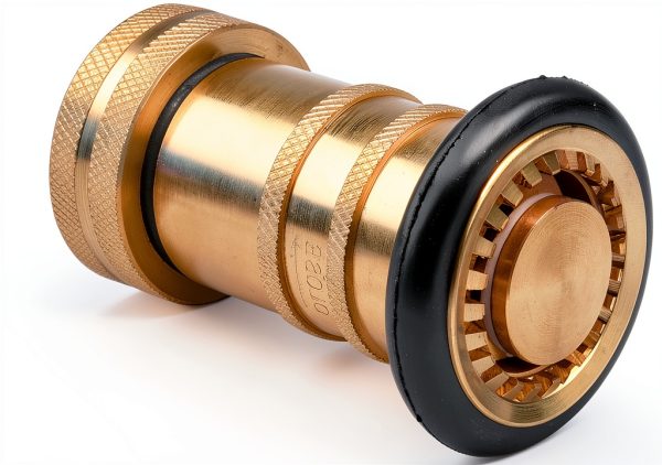 Ehlivhall Fire Hose Nozzle Brass High Pressure Spray Fog-1