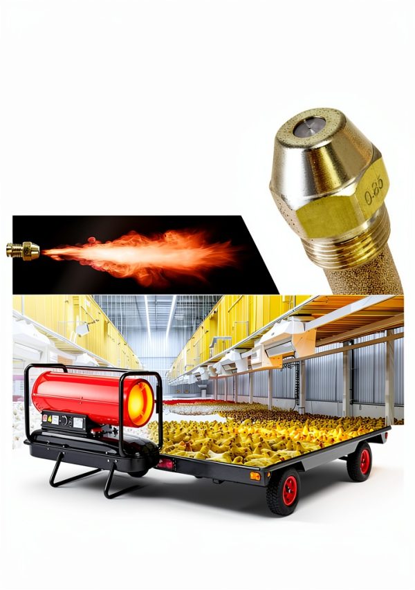 DEARCOOL Solid Oil Burner Nozzle Brass Stainless Steel-3