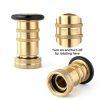 Brass Fire Hose Nozzle Shimeyao Adjustable-3