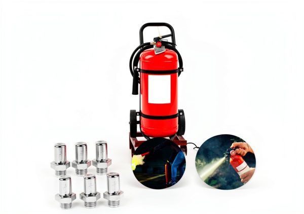 ELAYARD Fire Extinguisher Nozzle Silver Modern Plastic-3