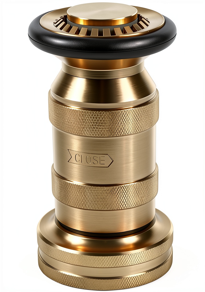SpringSpray 1-1/2 inch Brass Fire Nozzle