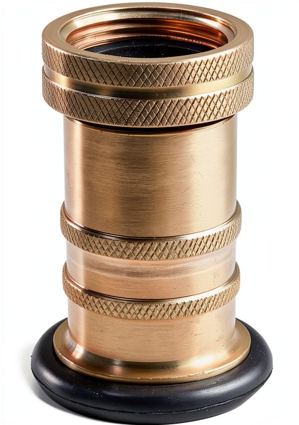 Ehlivhall Fire Hose Nozzle Brass High Pressure Spray Fog-3