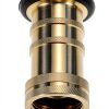 Brass Fire Hose Nozzle QWORK 1 Inch Adjustable-5