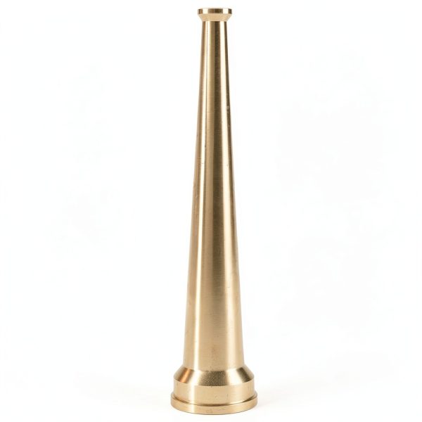 Fire Hose Nozzle Brass 1 1/2 Inch NPSH FireHoseDirect-3