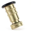 Brass Fire Hose Nozzle QWORK 1 Inch Adjustable-3