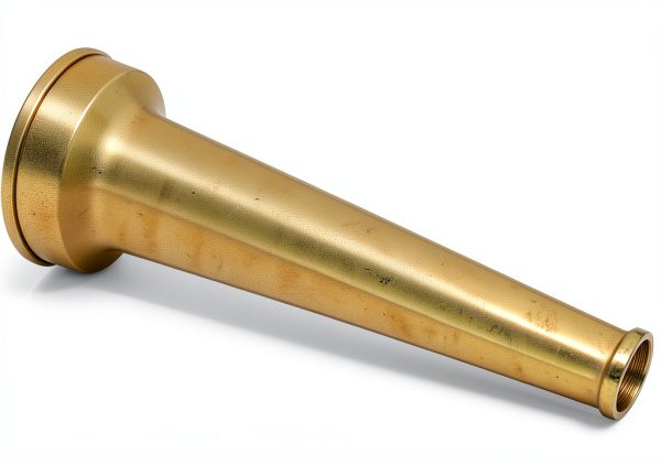 Brass Fire Hose Nozzle Dixon Valve 2-1/2 NST 100 PSI-0