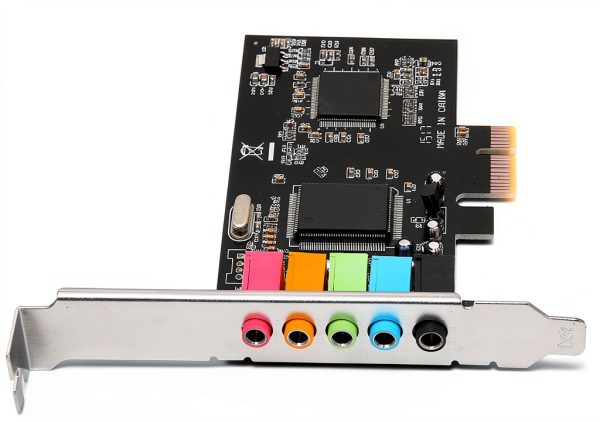 Zunate PCI‑Express Sound Card 5.1 Surround Audio-8