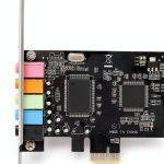Zunate PCI‑Express Sound Card 5.1 Surround Audio-0
