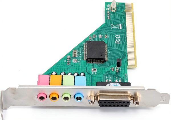 PCI Sound Card Qiilu Internal 24bit 120dB SNR-6