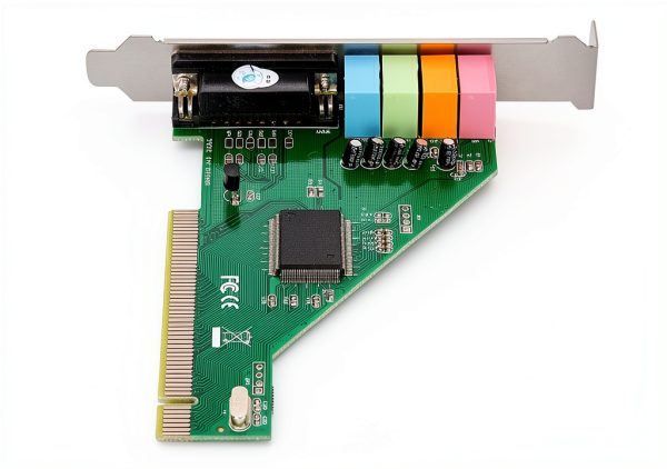 PCI Sound Card Qiilu Internal 24bit 120dB SNR-3