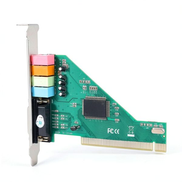 PCI Sound Card Qiilu Internal 24bit 120dB SNR-1