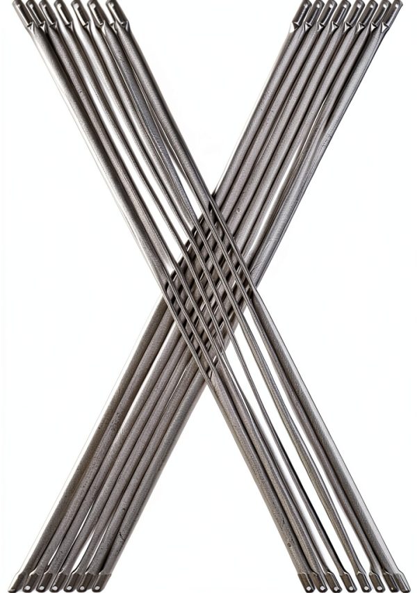VEVOR Scaffolding Cross Brace 6x4 ft, 8-Pack Solid Carbon Steel Scaffold Cross Supports, X-Shaped Scaffolding Safety Accessory with Rust- & Corrosion-Proof Galvanized Surface (Only Cross Braces Sold)-8