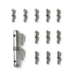 Scaffolding Coupling Pin 1-1/4OD x 9L 1 Collar Fudatong Thick 12 Pack-0
