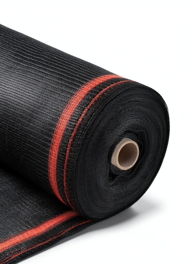 SEALTECH Duty Safety Netting Roll 5x50 ft Fire‑Retardant Black Mesh-1
