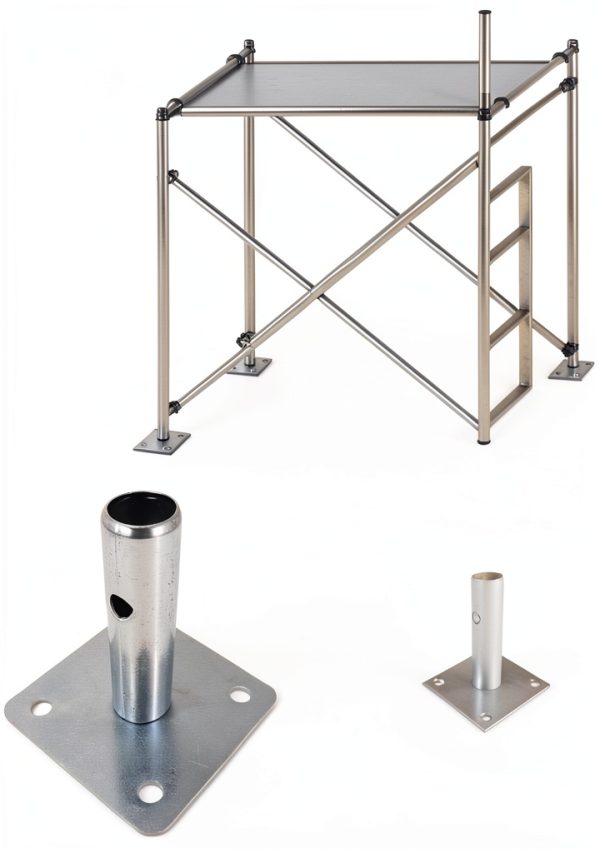 Scaffold Base Plate 4PCS for Baker Scaffolding ASTAMOTOR-5