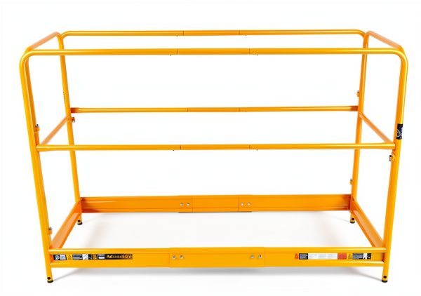 Metaltech I-CISGRJP Scaffolding Guardrail with Gates and 4 Toggle Pins-5