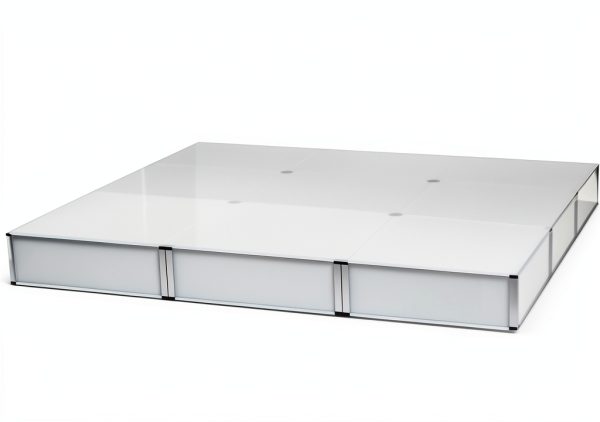 STRONG HOLD Modular Smart Stage section, Stage Riser,24inchX24inchX8inch (STRONGHOLD APLEDS2208)-6