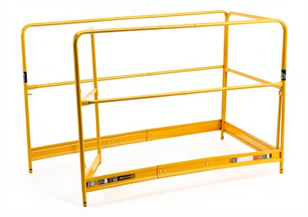 Metaltech I-CISGRJP Scaffolding Guardrail with Gates and 4 Toggle Pins-6