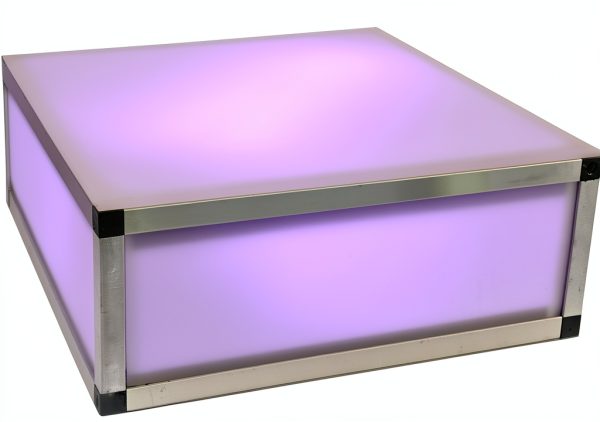 STRONG HOLD Modular Smart Stage section, Stage Riser,24inchX24inchX8inch (STRONGHOLD APLEDS2208)-4