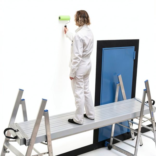 Telescoping Plank GarveeTech Aluminum 8 to 13 Ft Silver 440 lb-6