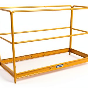Guardrail System for Interior Scaffolding, Safety Rail Kit for Utility Scaffold Platforms Model S-IGBL0-0