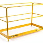 Metaltech I-CISGRJP Scaffolding Guardrail with Gates and 4 Toggle Pins-0