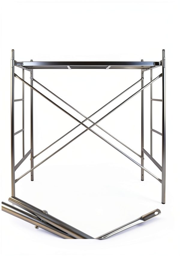 VEVOR Scaffolding Cross Brace 6x4 ft, 8-Pack Solid Carbon Steel Scaffold Cross Supports, X-Shaped Scaffolding Safety Accessory with Rust- & Corrosion-Proof Galvanized Surface (Only Cross Braces Sold)-5