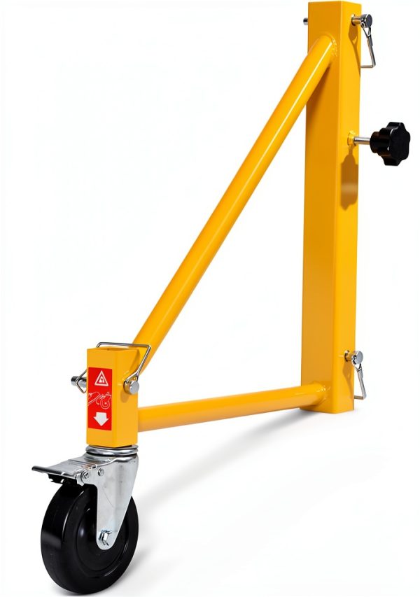 VEVOR Scaffold Outriggers 4-Pack with Swivel Casters, Yellow, 1000lb-8
