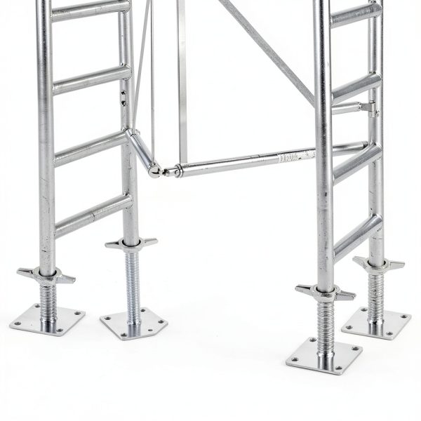 Adjustable Leveling Jacks VEVOR 4-Pack 18.2" Height Silver-7