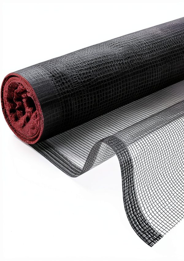 Fire Retardant Debris Safety Netting ZEBRO 4' x 150' Black Net-1