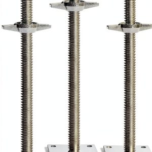 Adjustable Leveling Jacks VEVOR 4-Pack 18.2" Height Silver-0