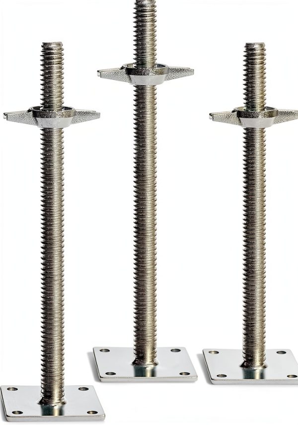 Adjustable Leveling Jacks VEVOR 4-Pack 18.2" Height Silver-0