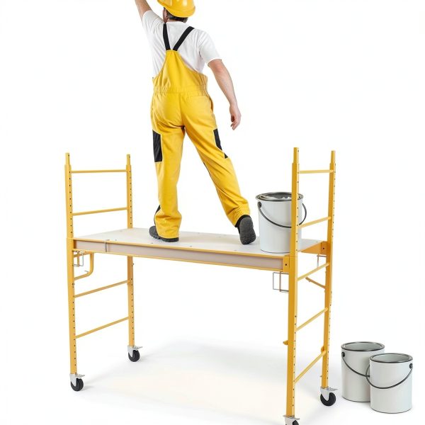 5 Inch Scaffolding Casters MSWY Heavy Duty Rubber Wheels Dual Lock-3